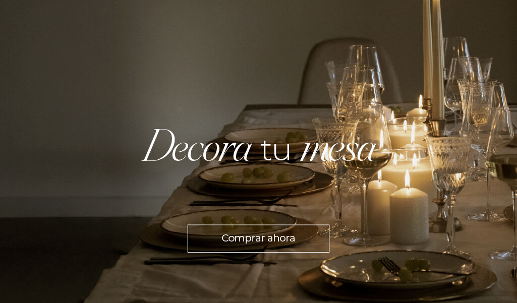 Decoraci&oacute;n de mesa festiva